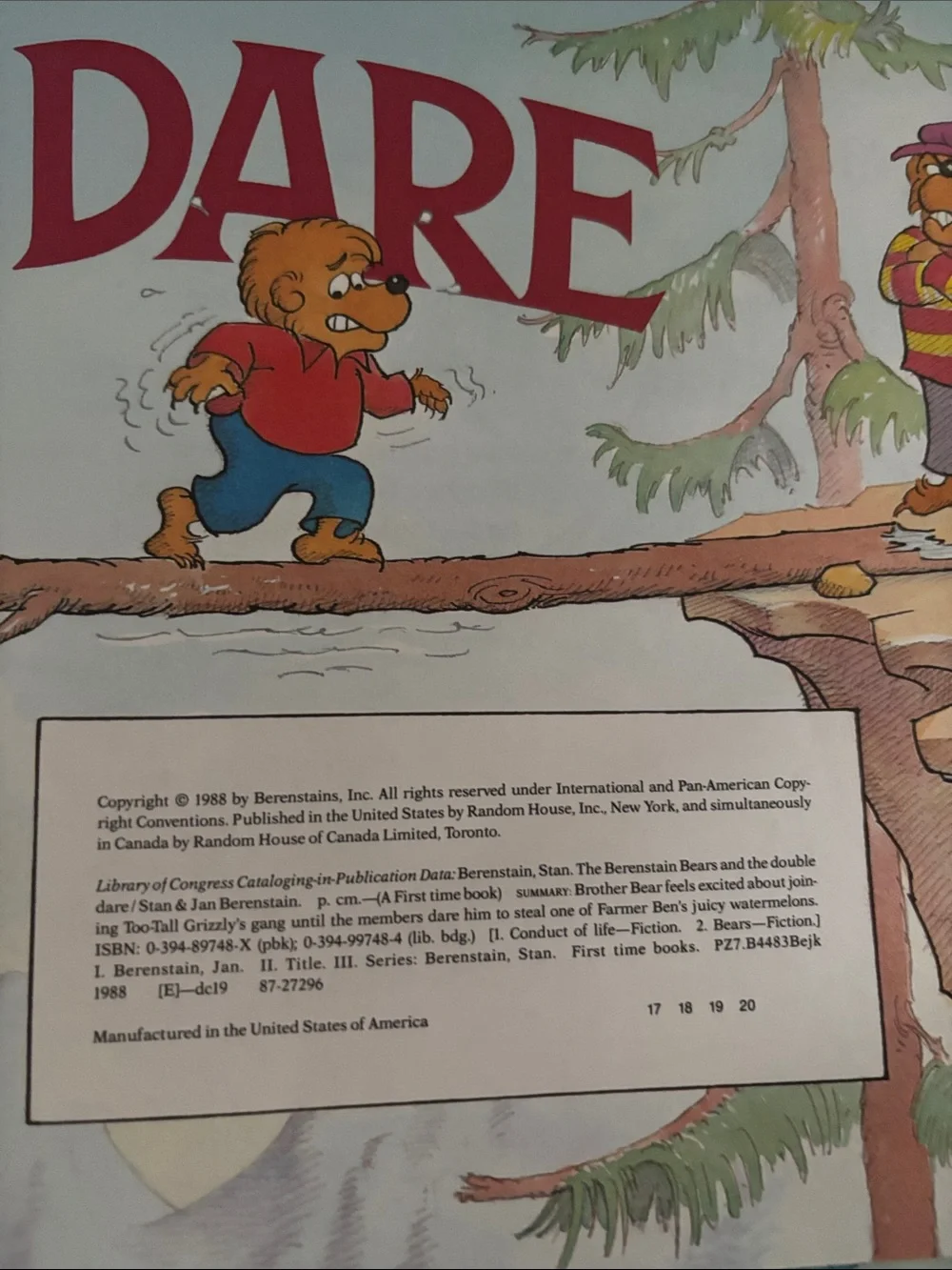 The Berenstain Bears and the Double Dare